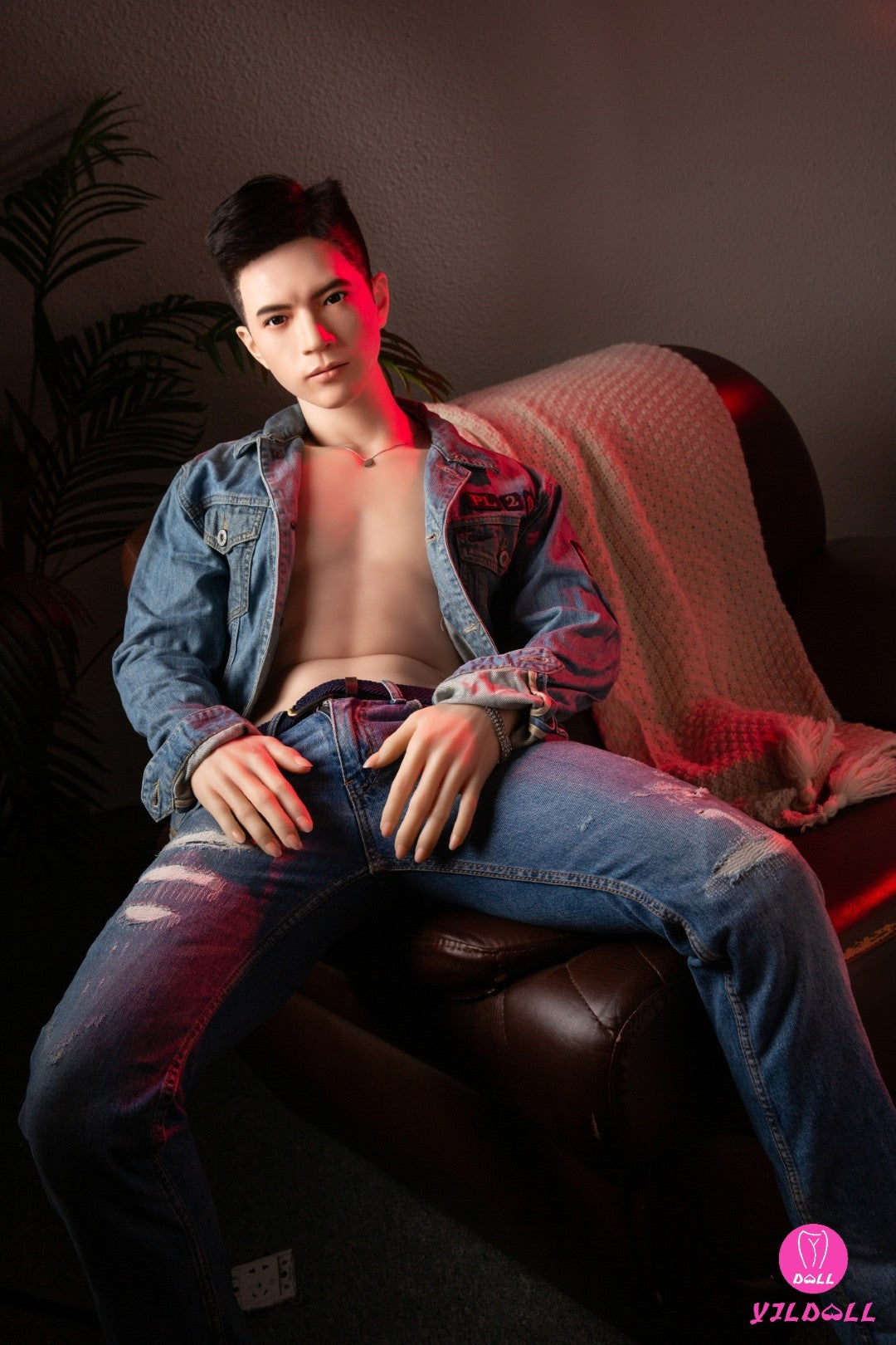 Bambola di sesso maschile Edward (YJL Doll 177 cm MD018 Silicone)