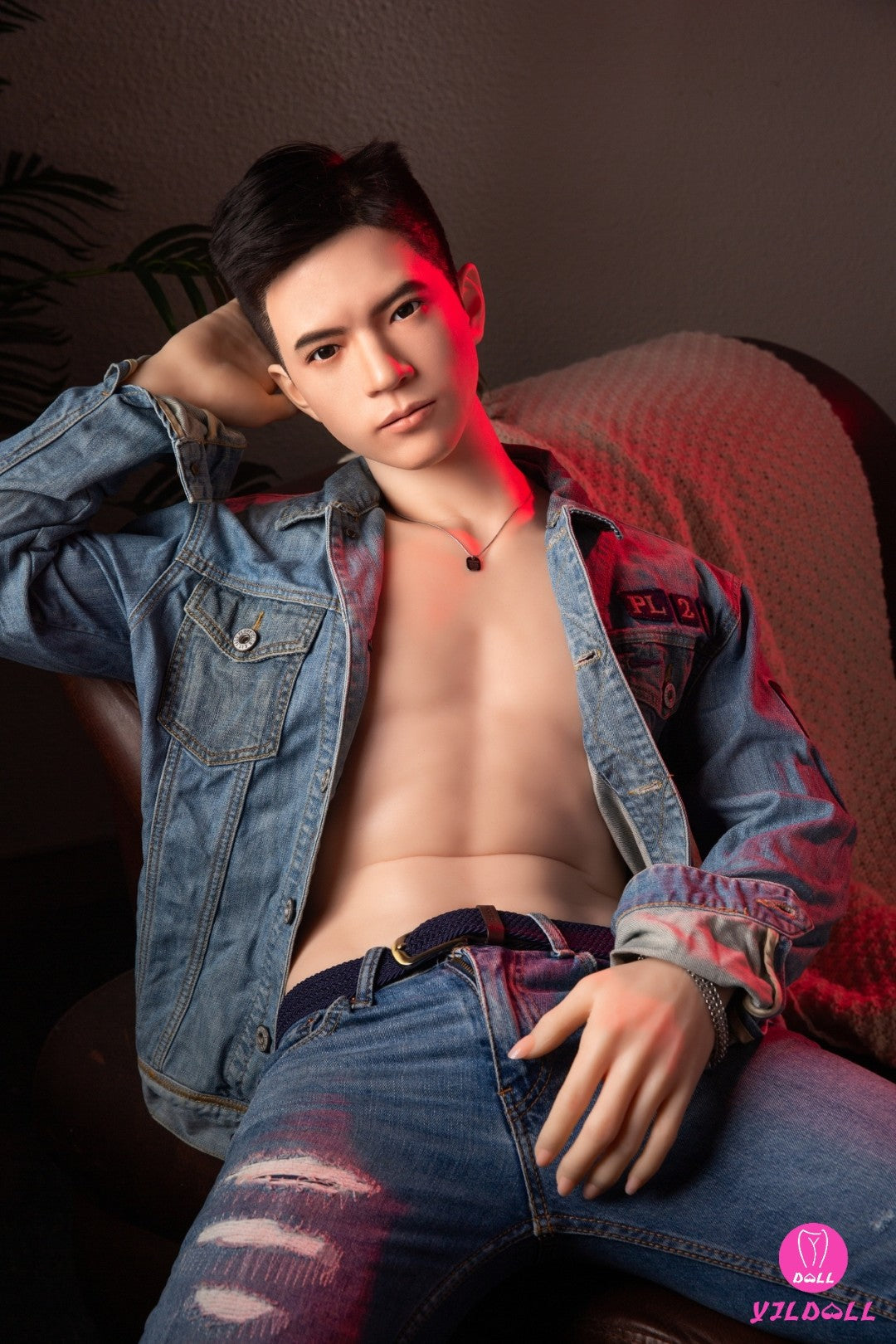 Edward bambola del sesso maschile (YJL Doll 177 cm MD018 Silicone)