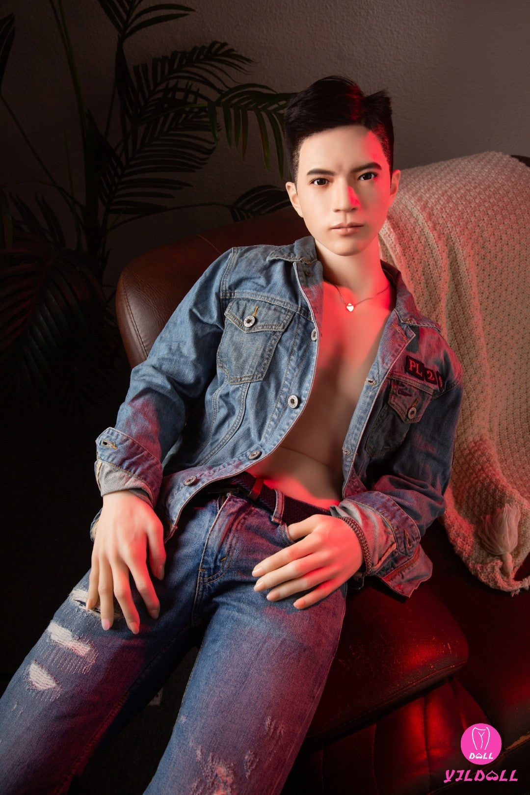 Bambola di sesso maschile Edward (YJL Doll 177 cm MD018 Silicone)