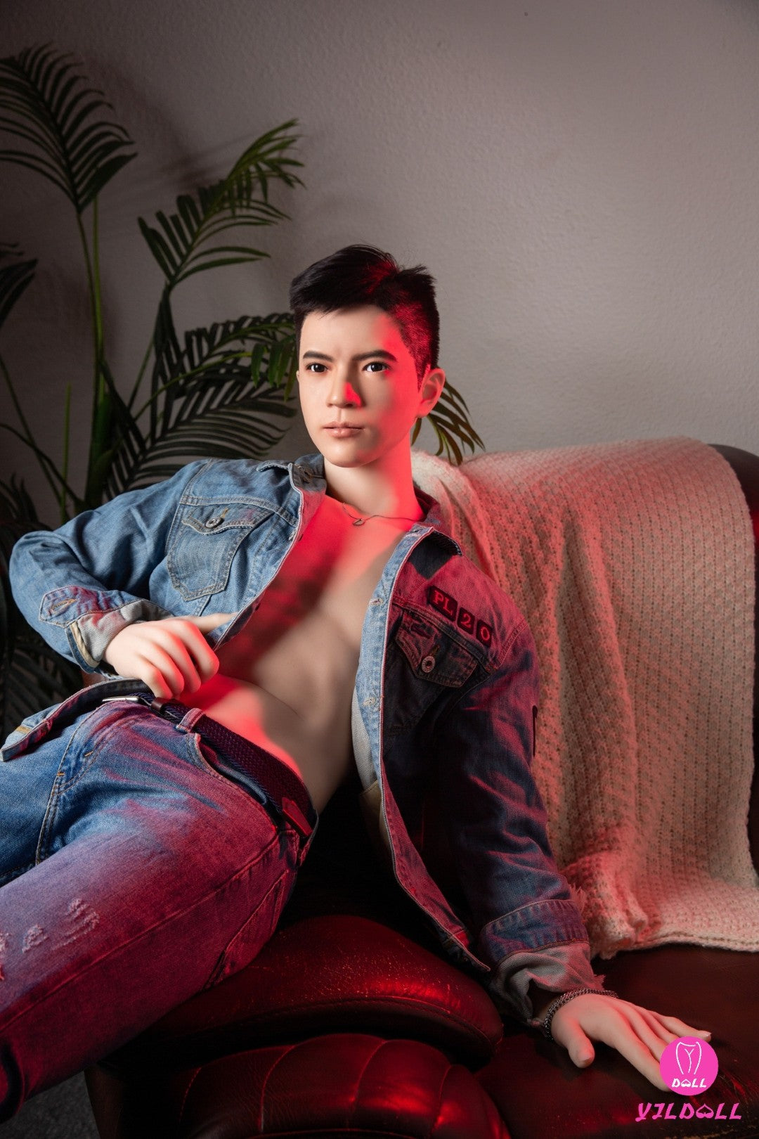 Edward bambola del sesso maschile (YJL Doll 177 cm MD018 Silicone)
