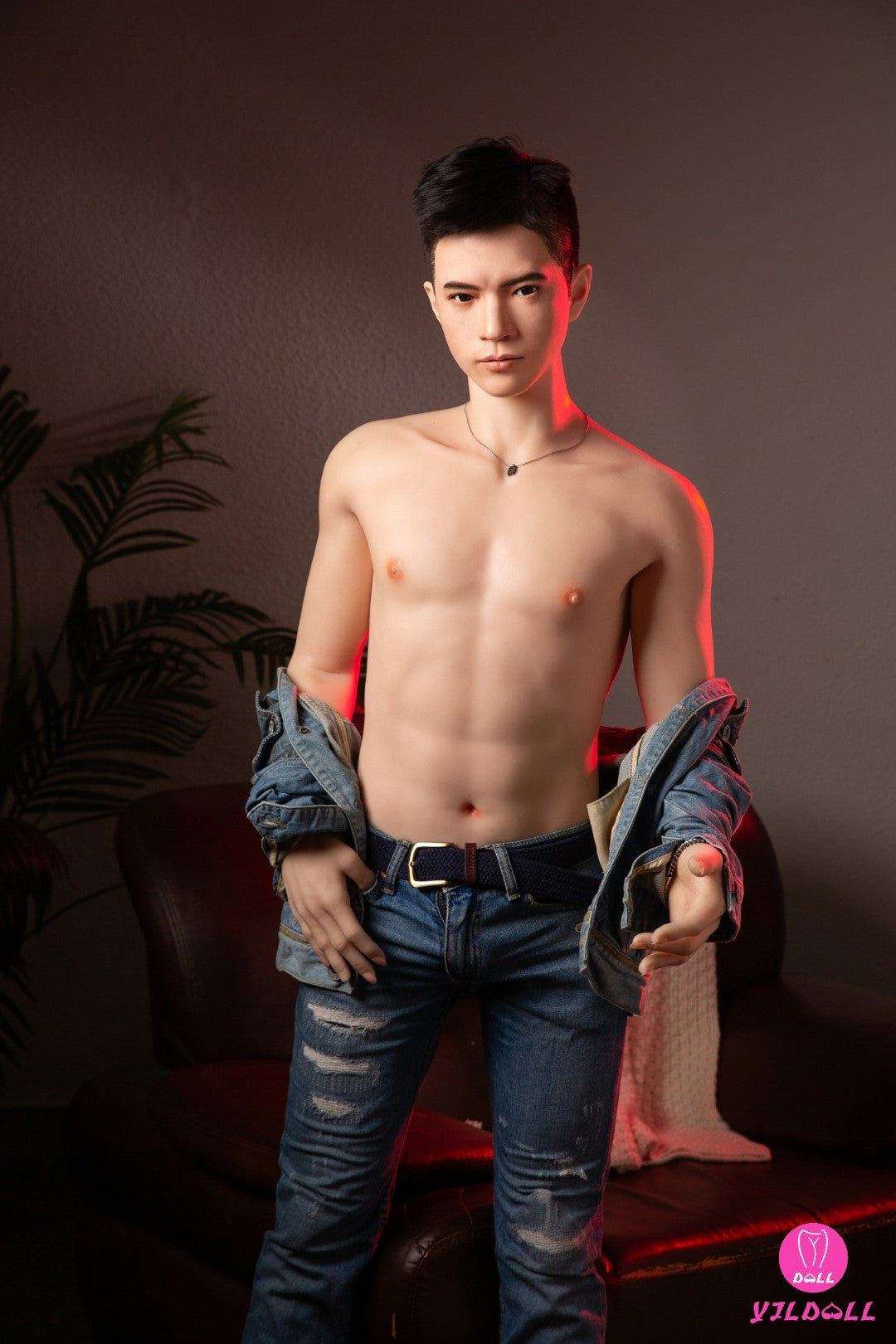 Edward bambola del sesso maschile (YJL Doll 177 cm MD018 Silicone)