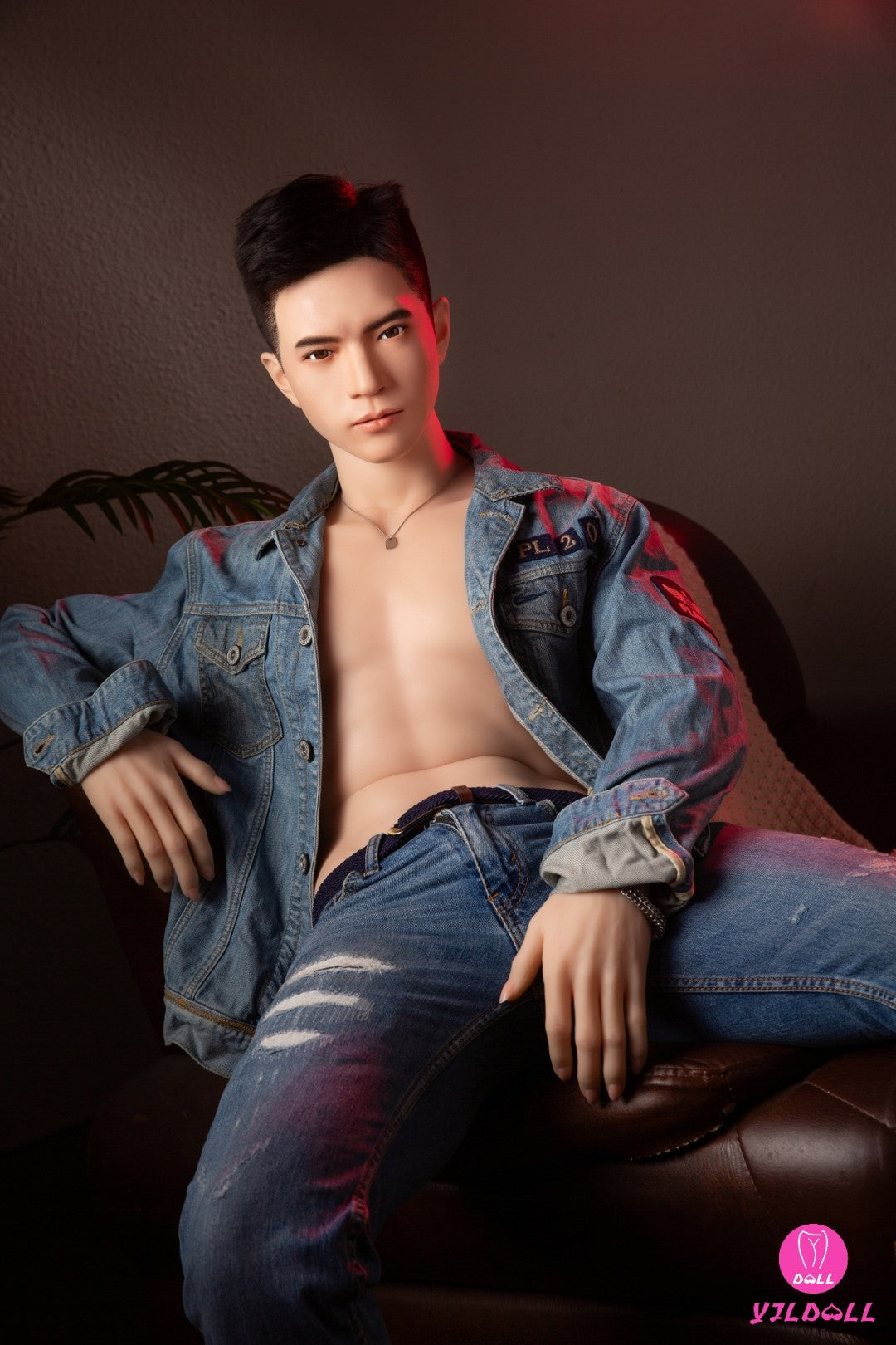 Bambola di sesso maschile Edward (YJL Doll 177 cm MD018 Silicone)