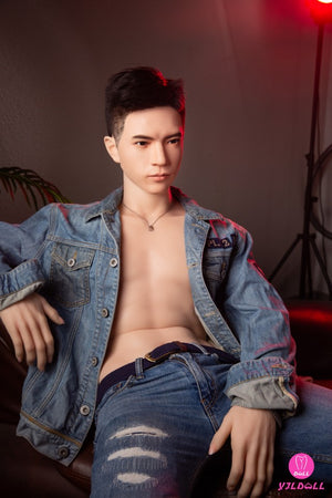 Bambola di sesso maschile Edward (YJL Doll 177 cm MD018 Silicone)