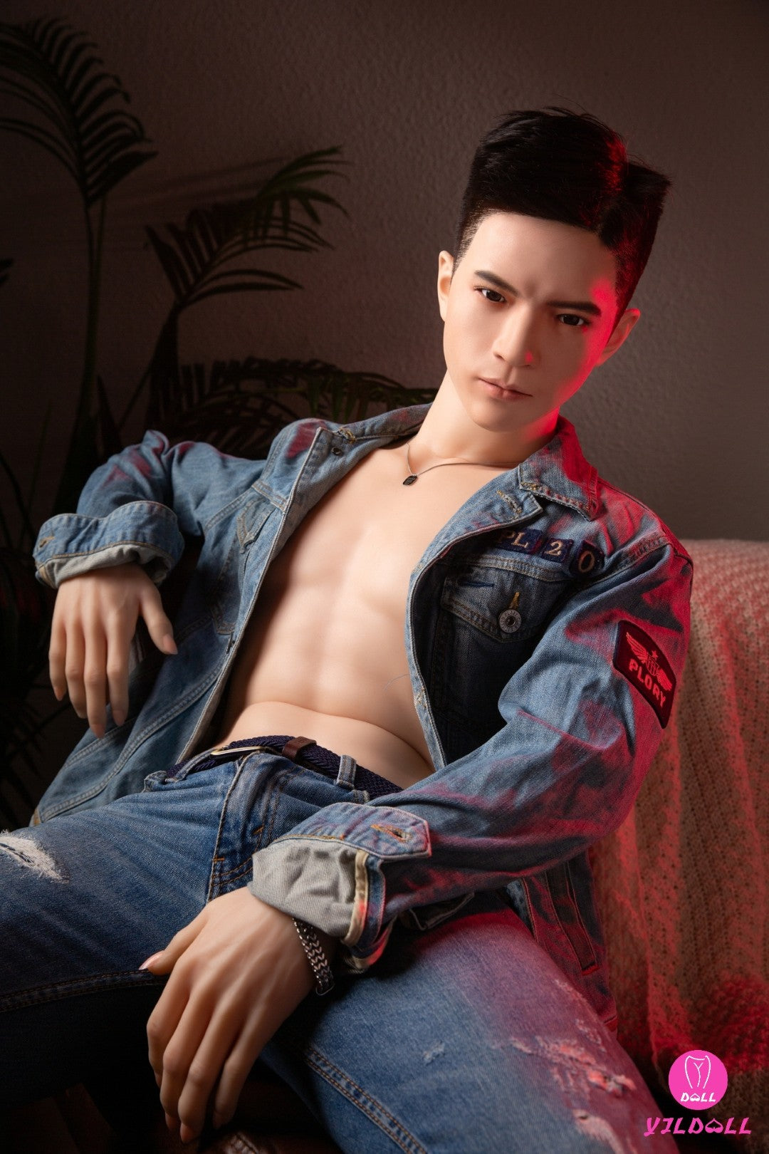 Bambola di sesso maschile Edward (YJL Doll 177 cm MD018 Silicone)
