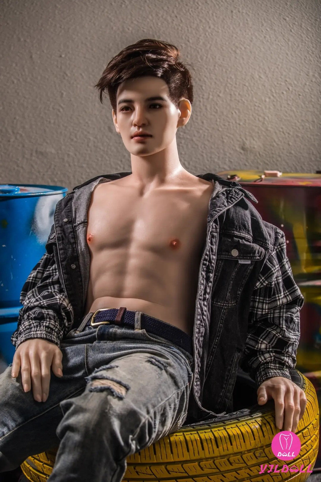 Joseph Mâle poupée sexuelle (YJL Doll 177 cm (MD011 Silicone)