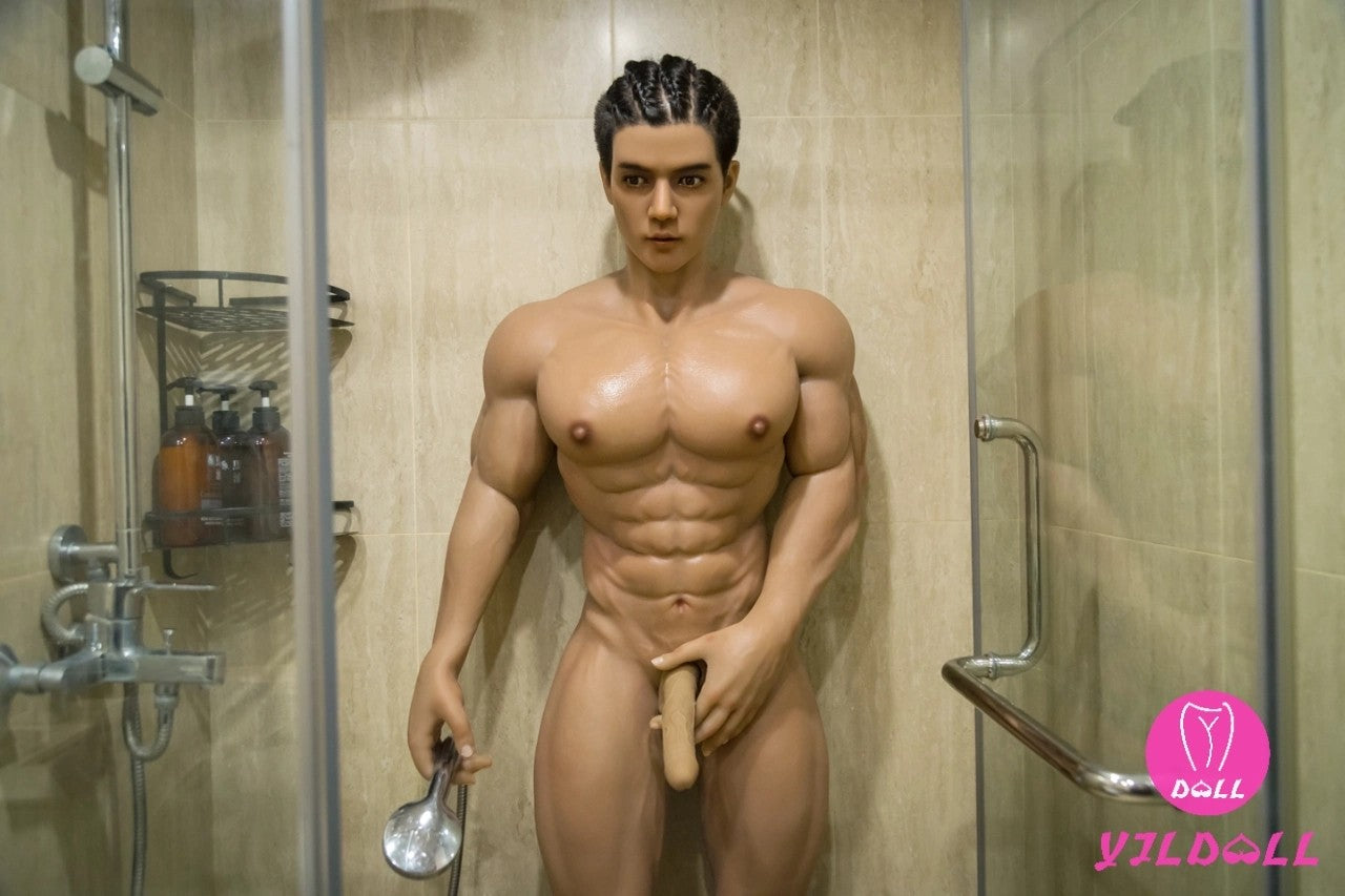 Richard mâle poupée sexuelle (YJL Doll 180 cm MD012 Silicone)