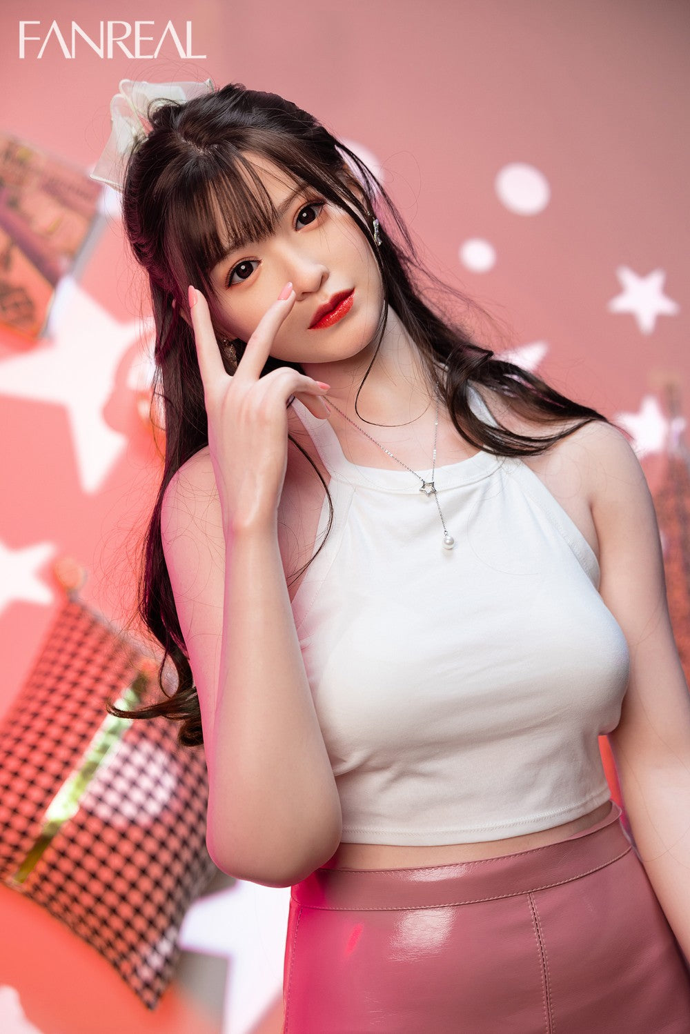 Josie bambola del sesso (FanReal Doll 163 cm Coppa C in silicone)