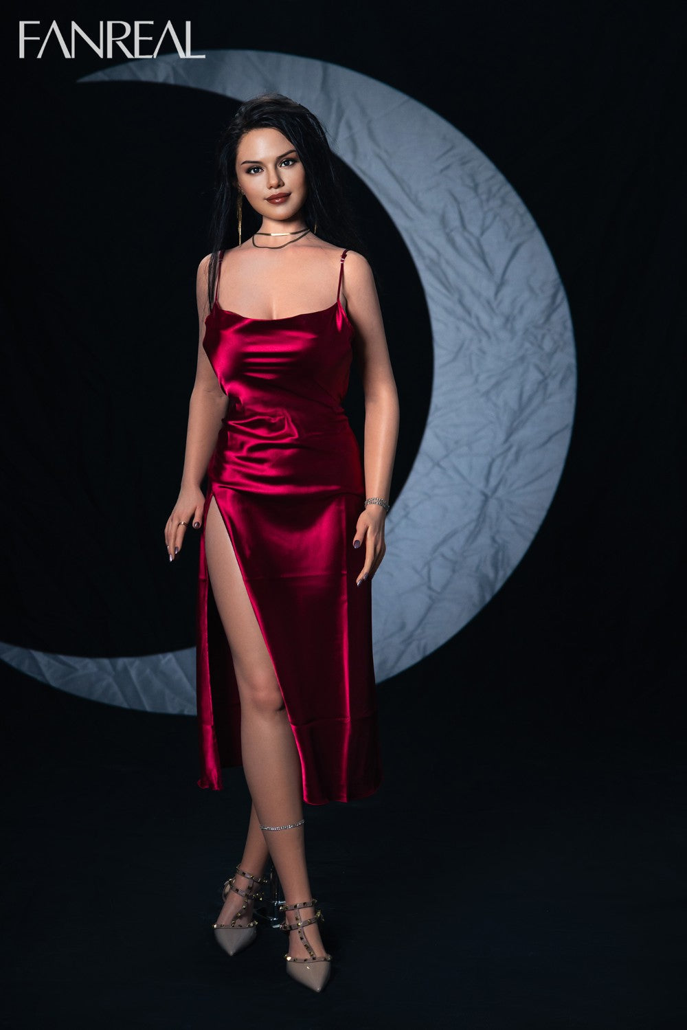 Maria bambola del sesso (FanReal Doll Coppa F da 168 cm in silicone)