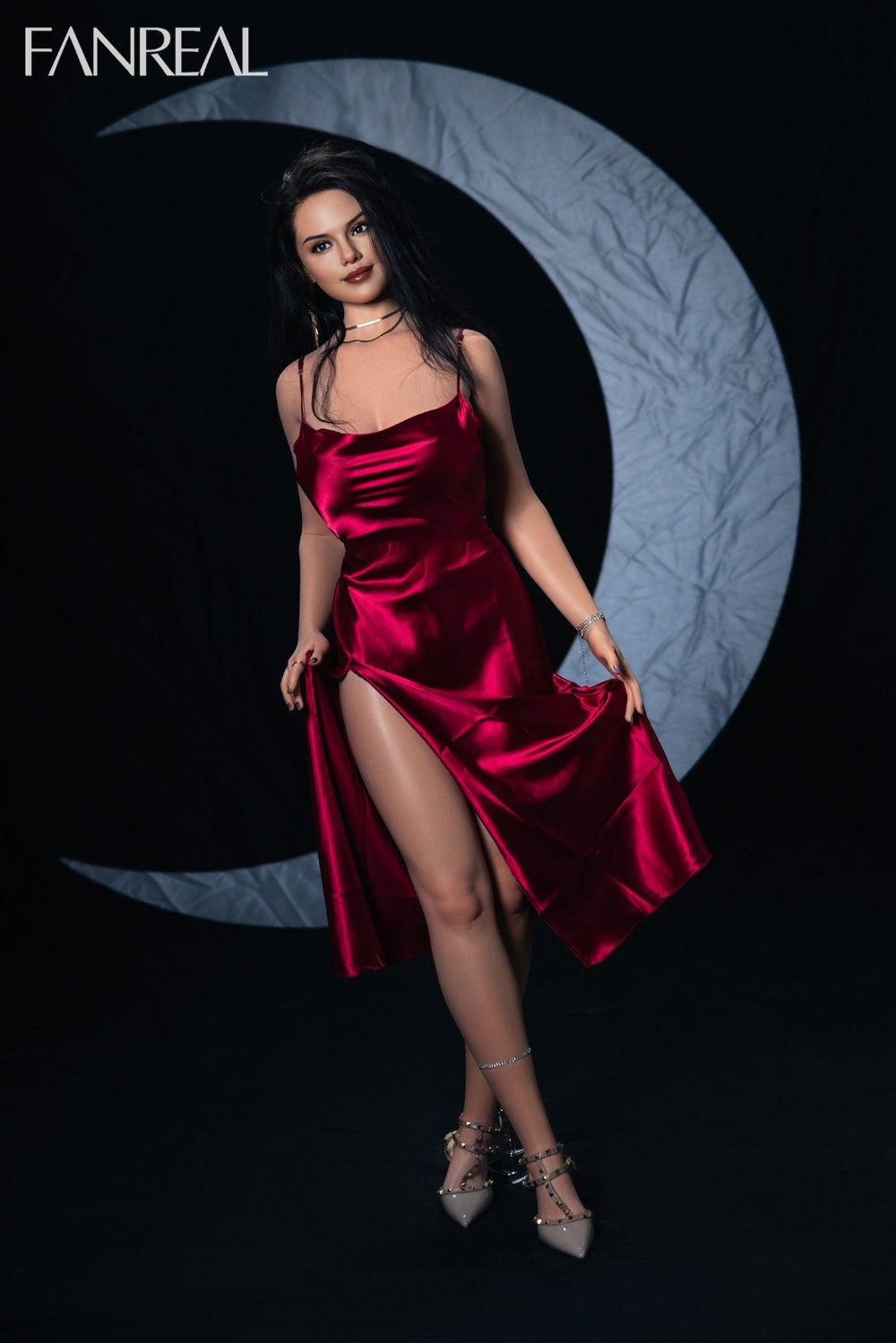 Maria bambola del sesso (FanReal Doll Coppa F da 168 cm in silicone)