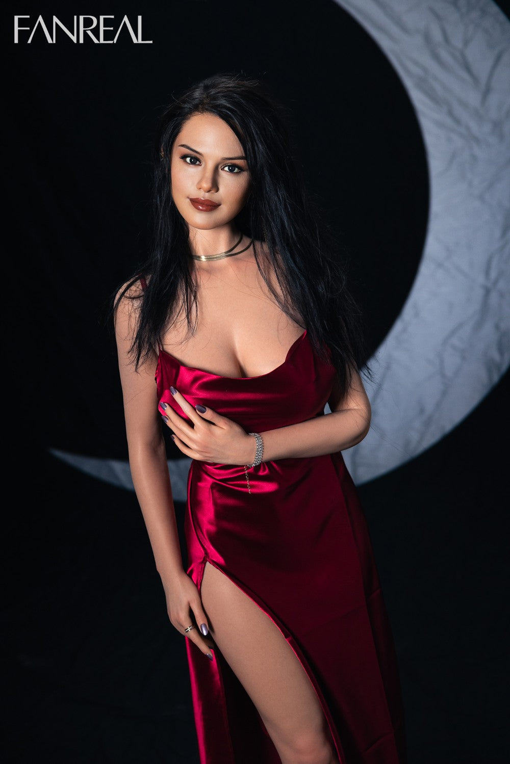 Maria bambola del sesso (FanReal Doll Coppa F da 168 cm in silicone)