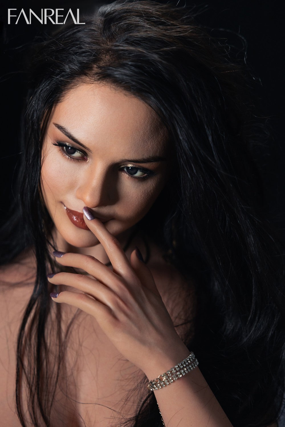 Maria bambola del sesso (FanReal Doll Coppa F da 168 cm in silicone)