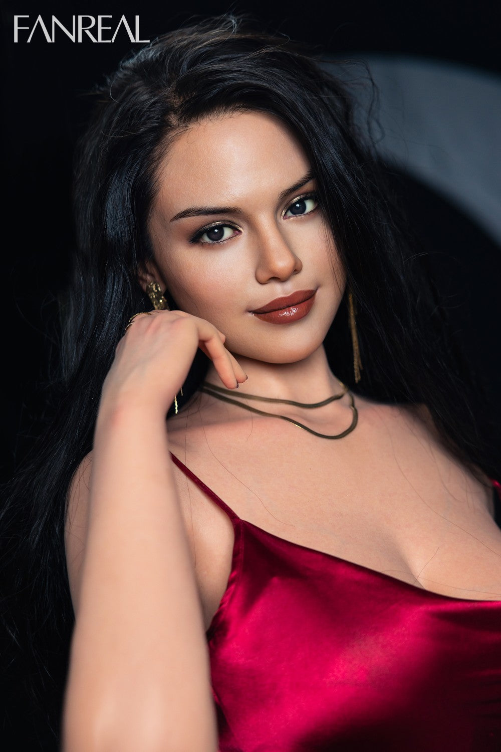 Maria bambola del sesso (FanReal Doll Coppa F da 168 cm in silicone)