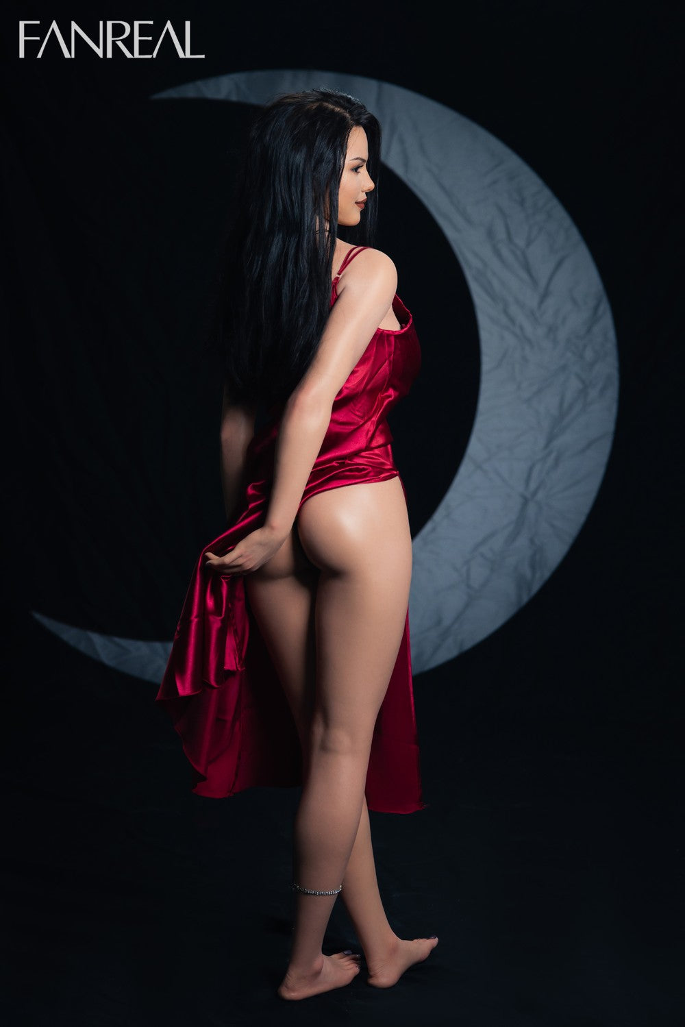 Maria bambola del sesso (FanReal Doll Coppa F da 168 cm in silicone)