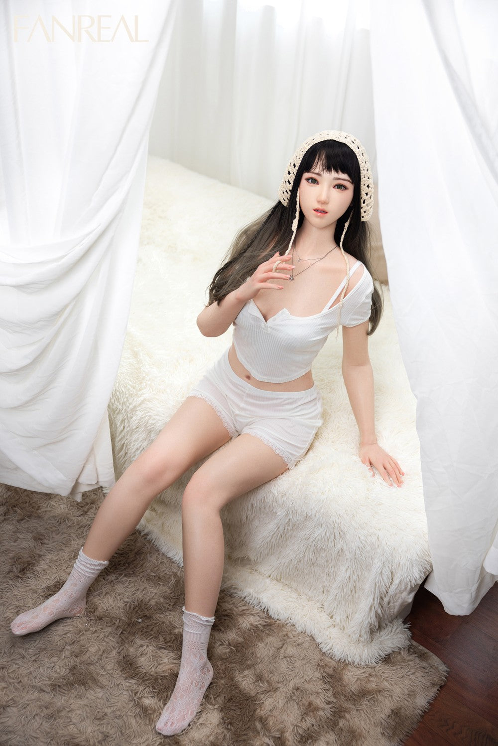 Jia sexpuppe (FanReal Doll 158 cm B-cup Silikon)