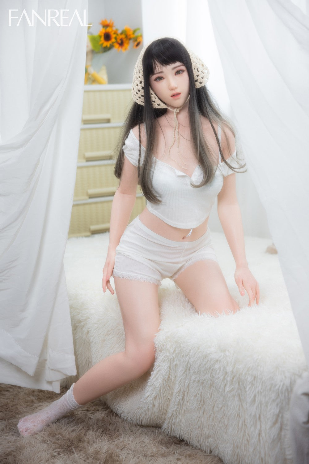 Jia sexpuppe (FanReal Doll 158 cm B-cup Silikon)