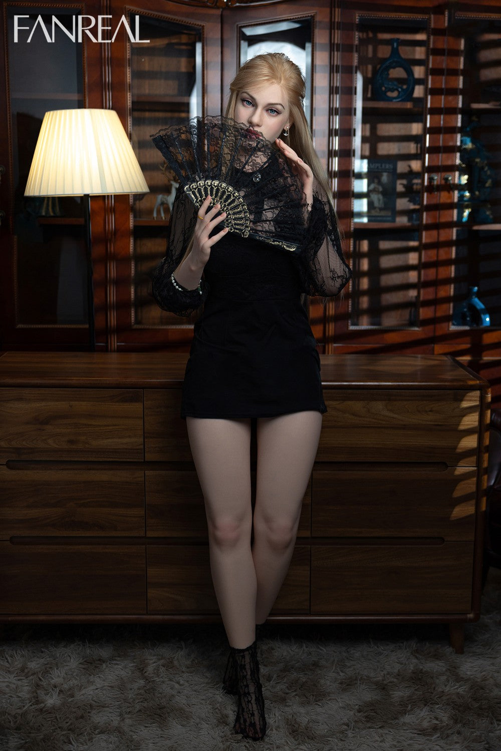 Vanessa bambola del sesso (FanReal Doll Coppa F da 168 cm in silicone)