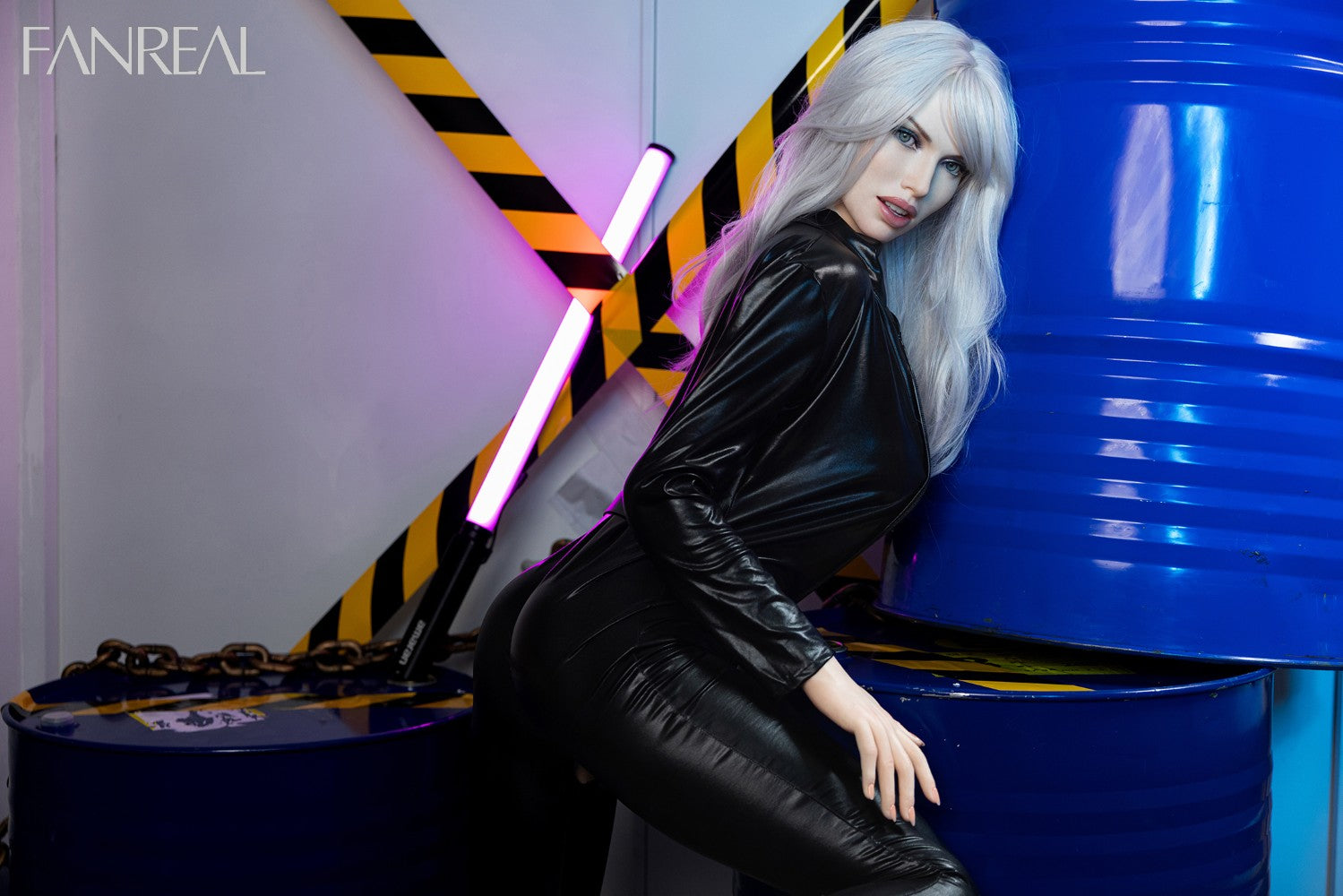 Kelly bambola del sesso (FanReal Doll Coppa F da 168 cm in silicone)