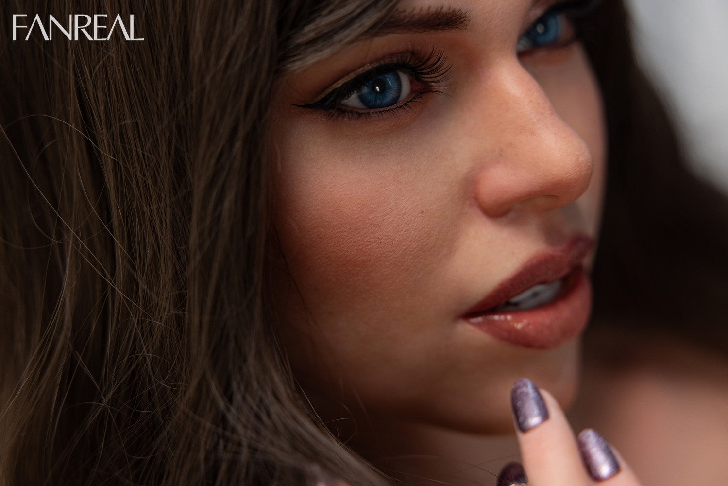 Torse de Gina poupée sexuelle (FanReal Doll 95 cm G-cup Silicone) EXPRESS