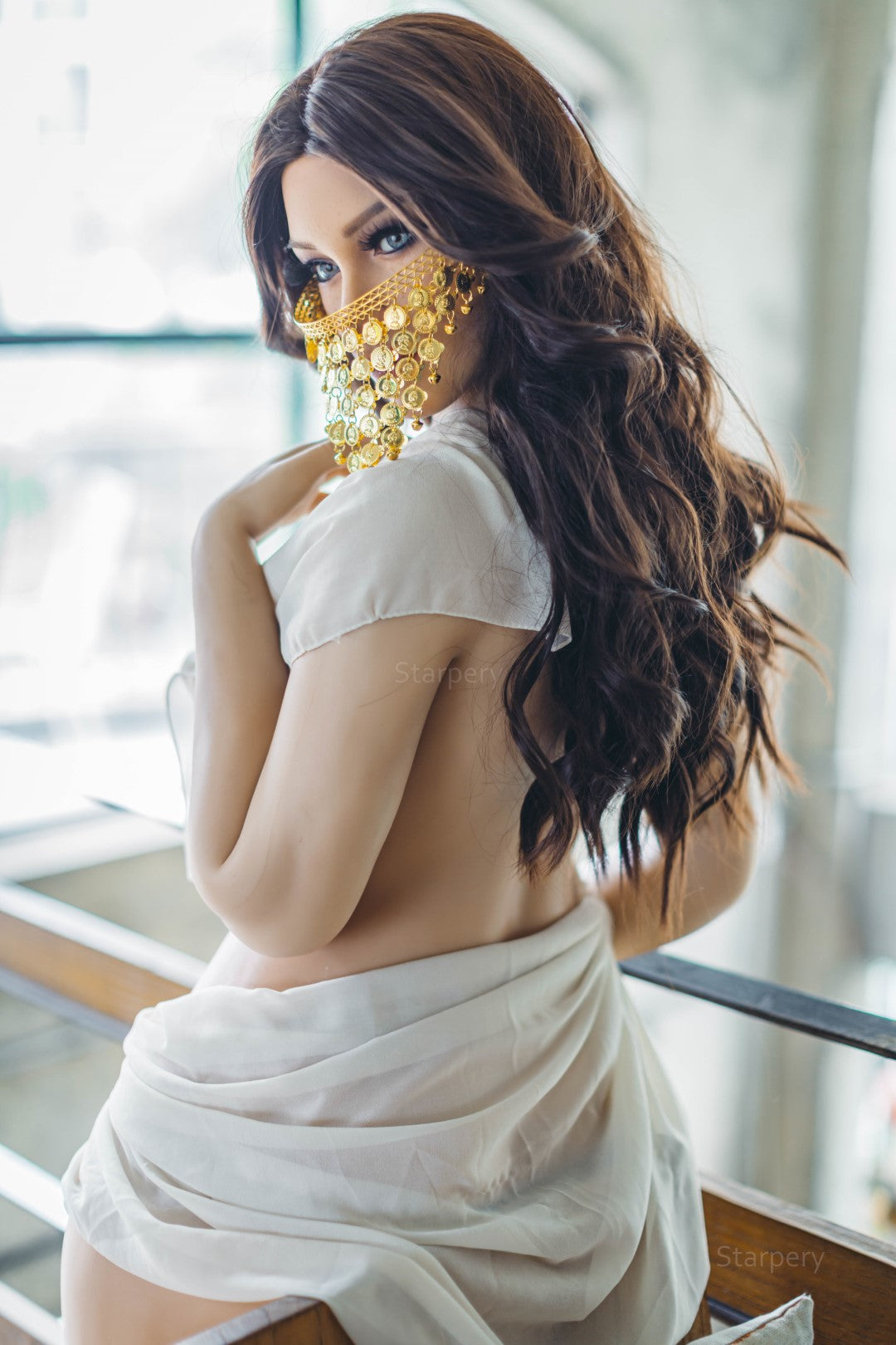 Adèle poupée sexuelle (Starpery Bonnet G 165 cm TPE+Silicone)