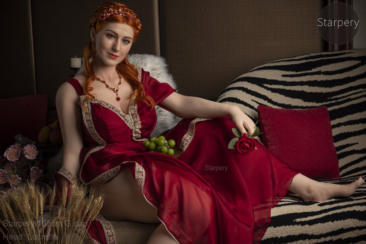 Lucrèce poupée sexuelle (Starpery Bonnet G 165 cm TPE+Silicone)