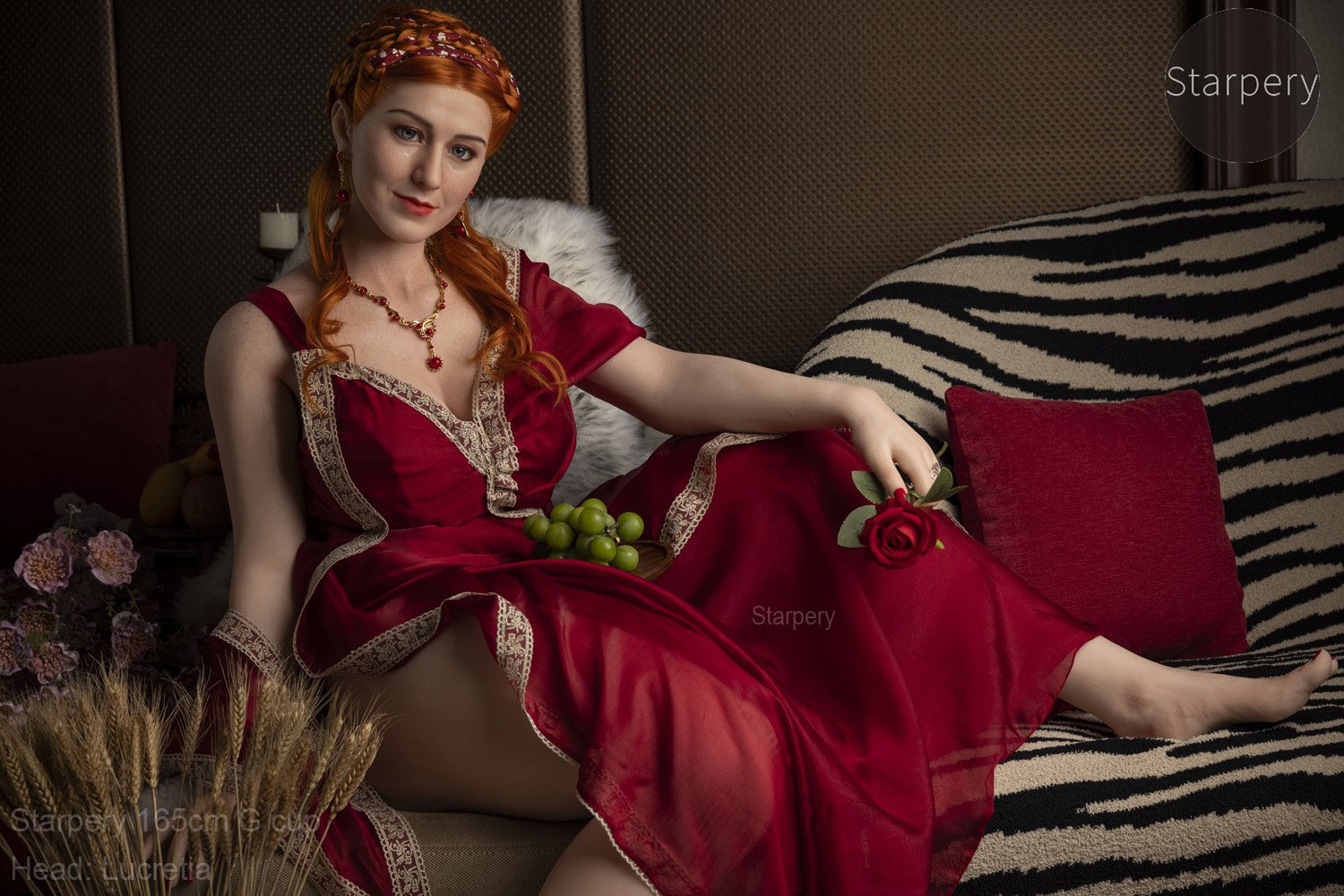 Lucretia sexpuppe (Starpery 165 cm G-cup TPE+Silikon)