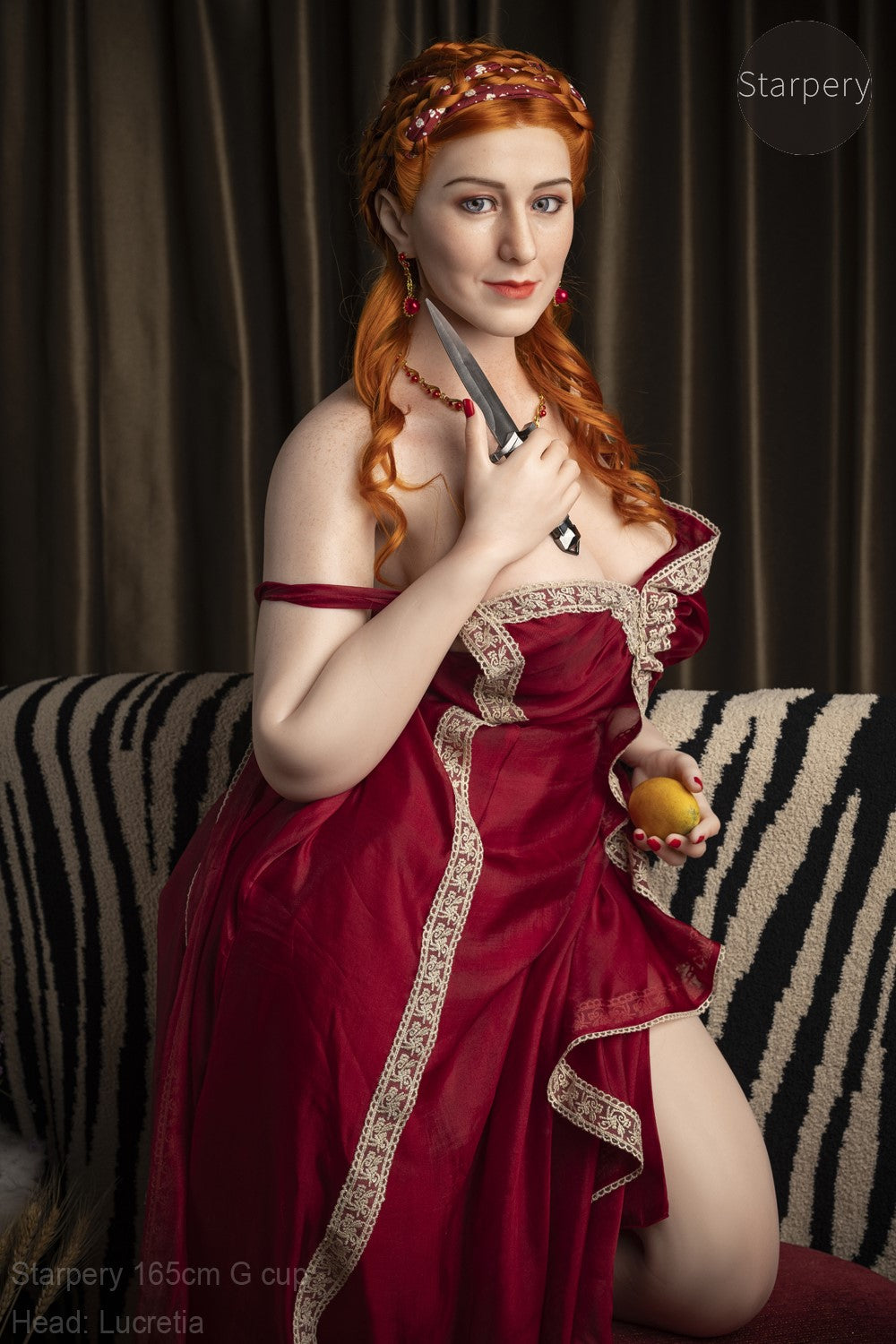 Lucretia sexpuppe (Starpery 165 cm G-cup TPE+Silikon)