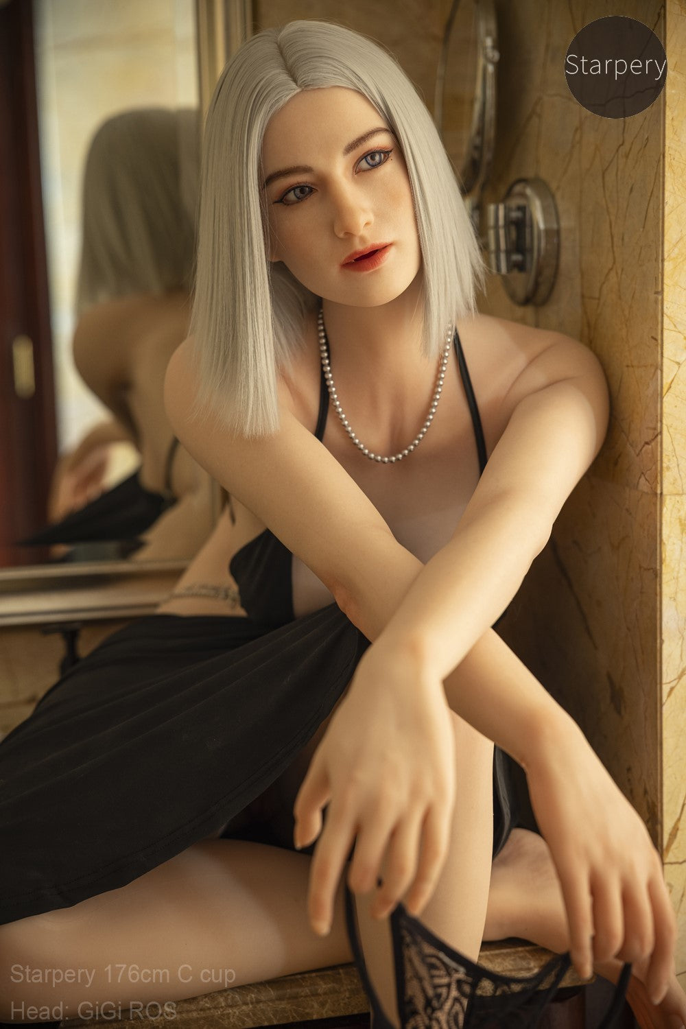 Gigi bambola del sesso (Starpery Coppa C da 176 cm (TPE+silicone)