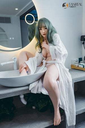 Qian Sex Doll (FanReal Doll Silicone B-Cup da 158 cm)