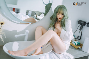 Qian Sex Doll (FanReal Doll Silicone B-Cup da 158 cm)