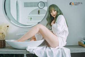 Qian Sex Doll (FanReal Doll Silicone B-Cup da 158 cm)