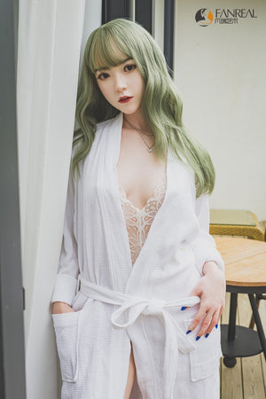 Qian Sex Doll (FanReal Doll Silicone B-Cup da 158 cm)