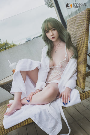 Qian Sex Doll (FanReal Doll Silicone B-Cup da 158 cm)
