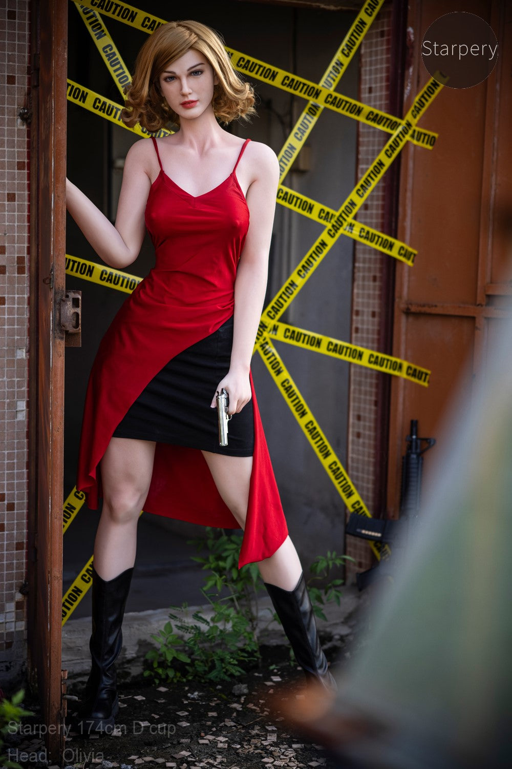 Olivia bambola del sesso (Starpery 174 cm Coppa D (TPE+silicone)