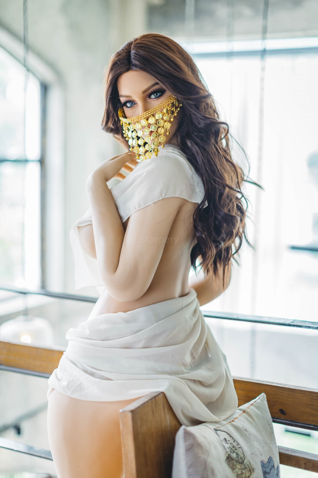 Adèle poupée sexuelle (Starpery Bonnet G 165 cm TPE+Silicone)