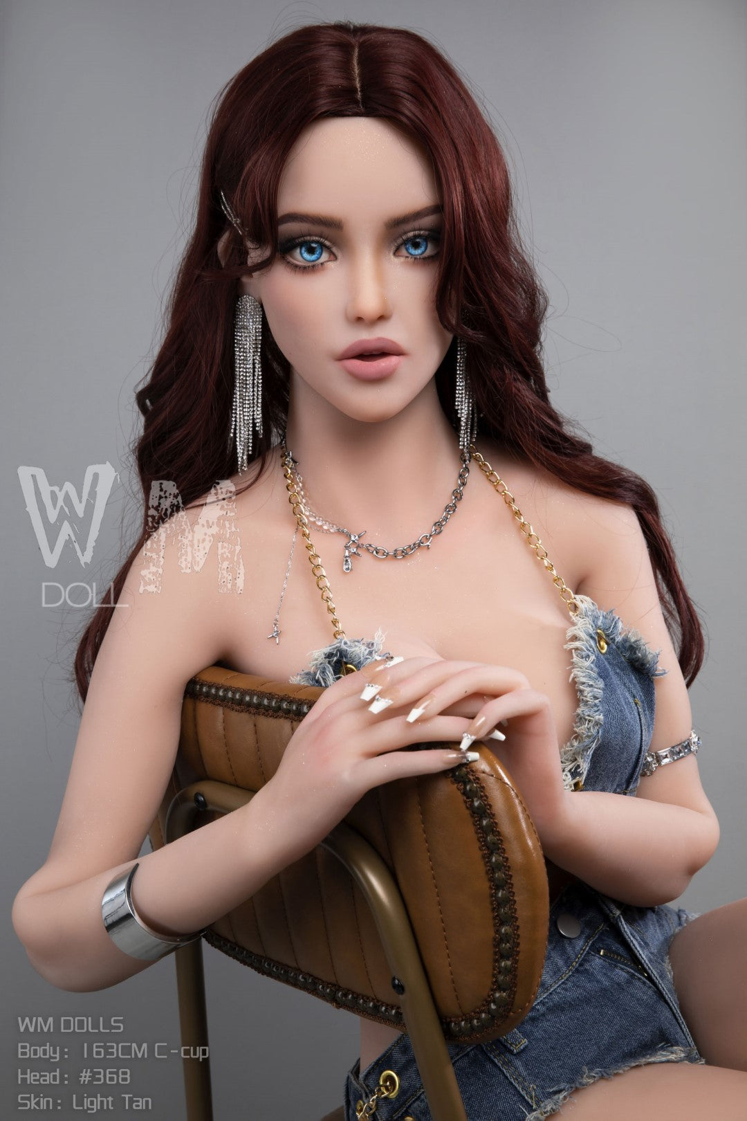 Mikaela bambola del sesso (WM-Doll Coppa C da 163 cm n. 368 TPE)