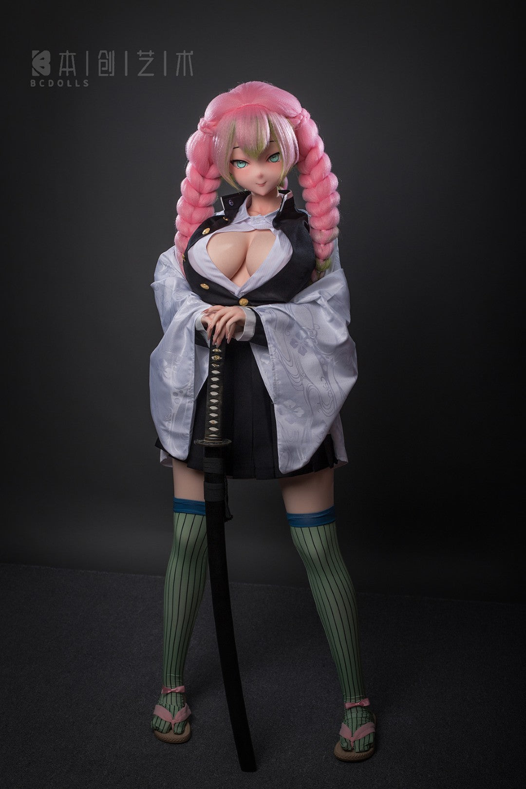 Mitsuri Kanroji poupée sexuelle (BC-Doll 155 cm J-Cup #O03 Silicone)