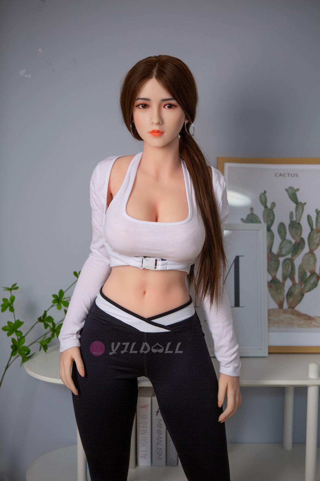 Zhen bambola del sesso (YJL Doll Coppa F da 163 cm n. 805 TPE + silicone)