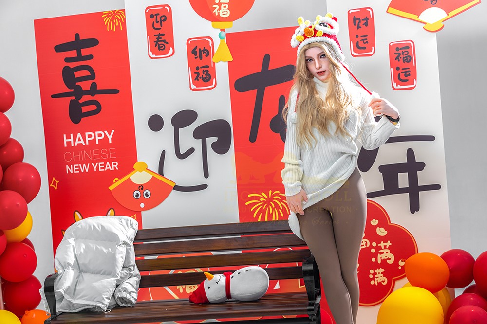 Vivian bambola del sesso (Irontech Doll 163 cm Coppa B S31 Silicone)