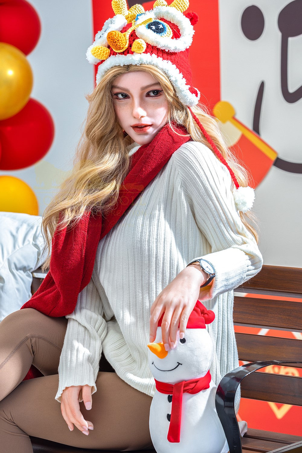 Vivian bambola del sesso (Irontech Doll 163 cm Coppa B S31 Silicone)