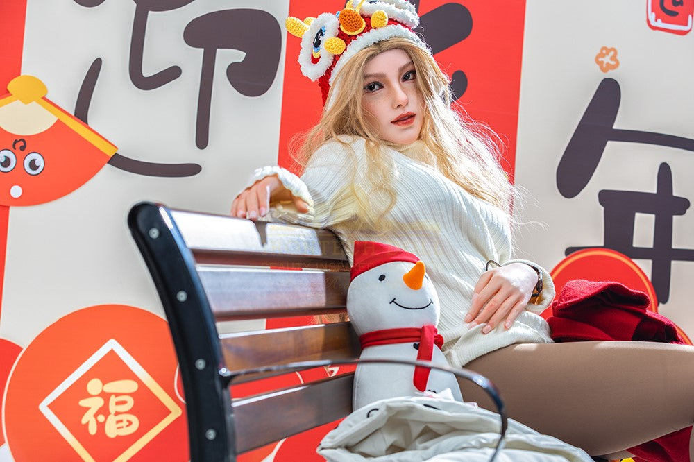 Vivian bambola del sesso (Irontech Doll 163 cm Coppa B S31 Silicone)