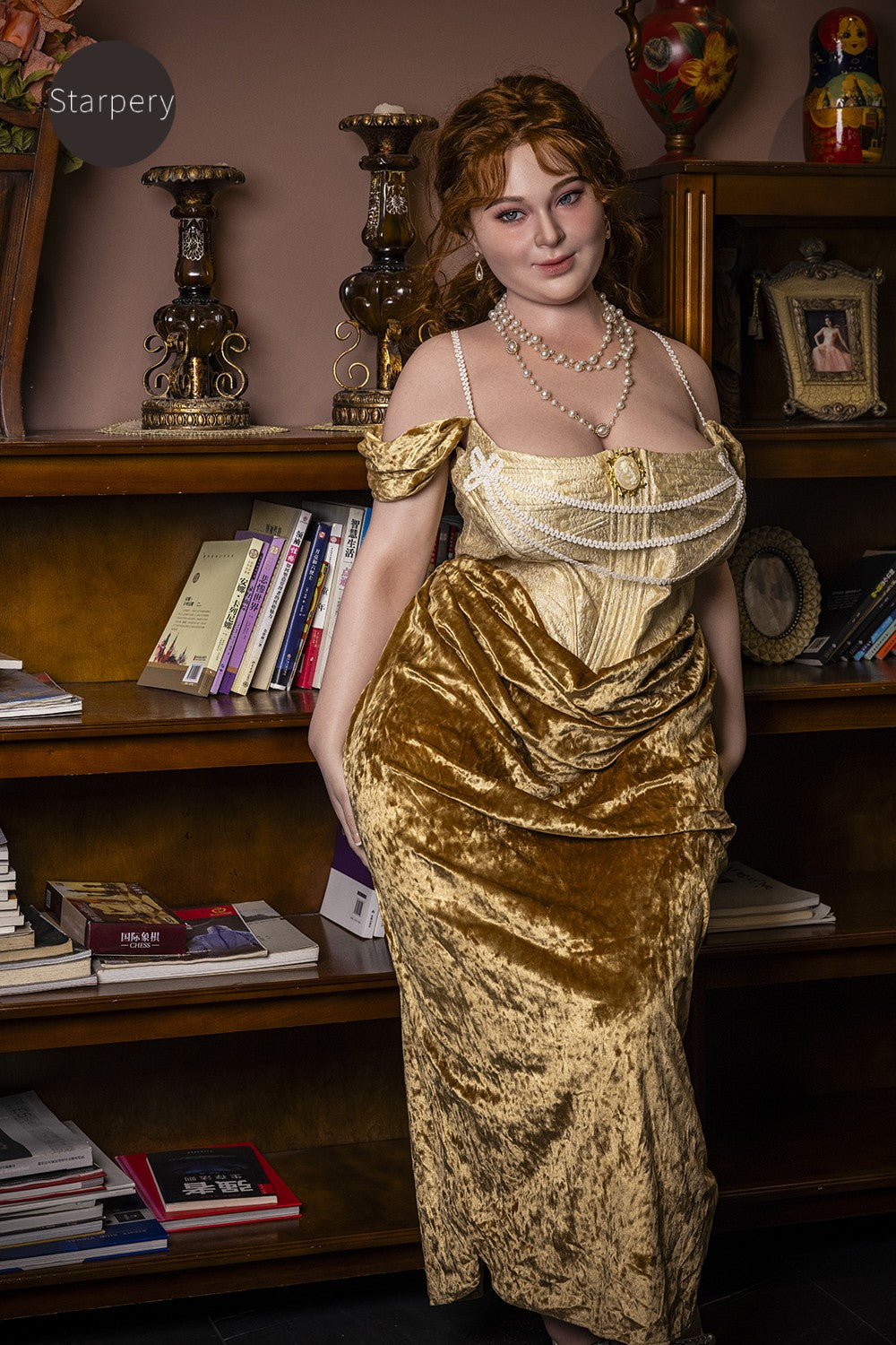 Bambola del sesso in avorio (Starpery Coppa H da 161 cm (TPE+silicone)