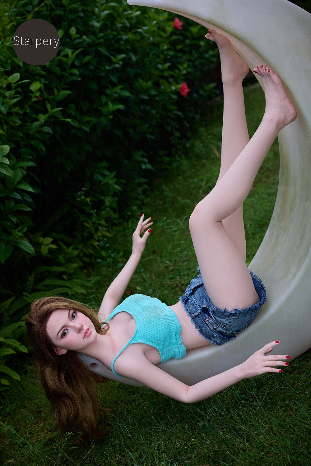 Bambola del sesso della caramella (Starpery Coppa E da 159 cm (TPE+silicone)