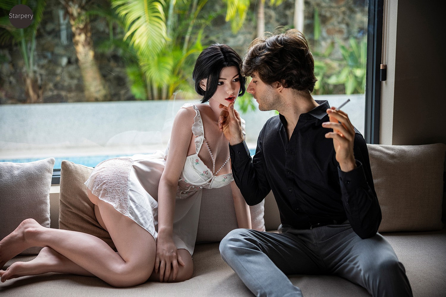 Qingwen poupée sexuelle (Starpery 176cm C-Cup TPE + Silicone)