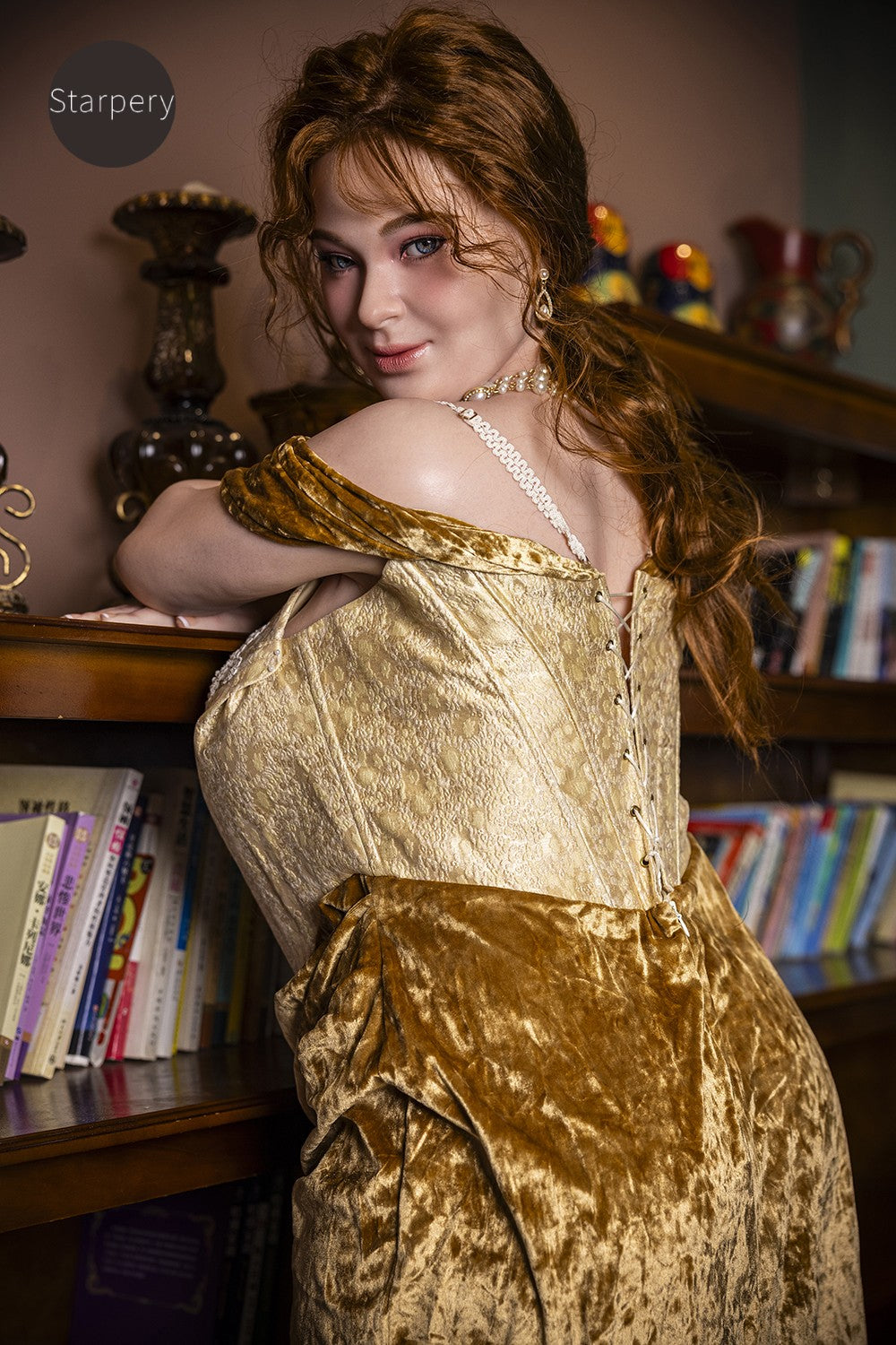 Bambola del sesso in avorio (Starpery Coppa H da 161 cm (TPE+silicone)