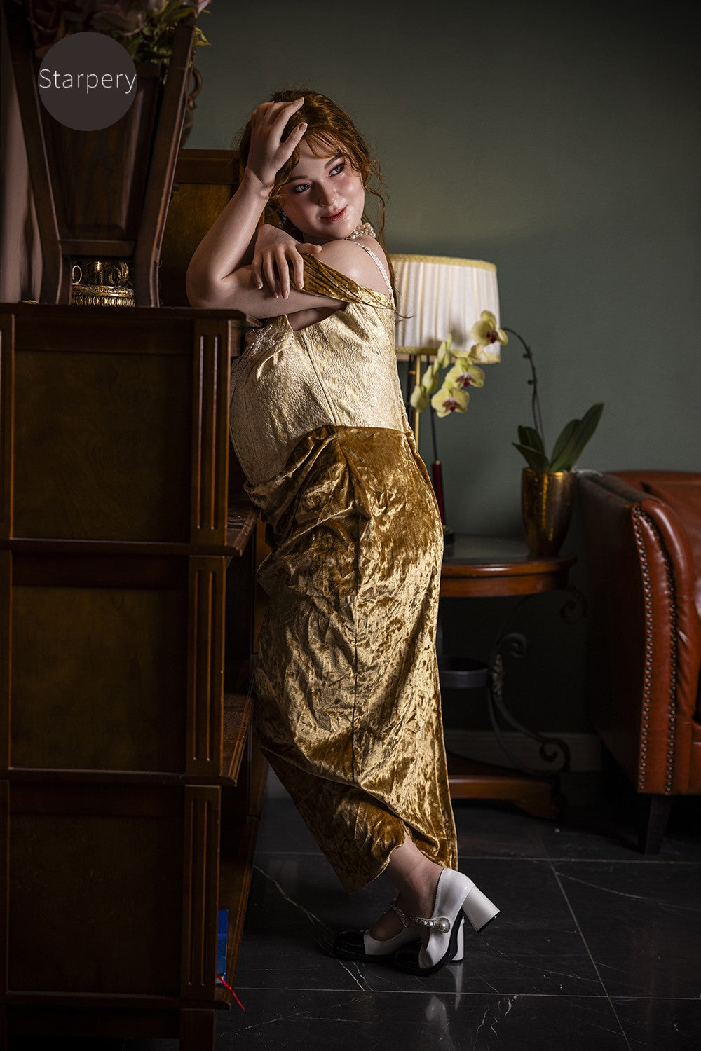 Bambola del sesso in avorio (Starpery Coppa H da 161 cm (TPE+silicone)