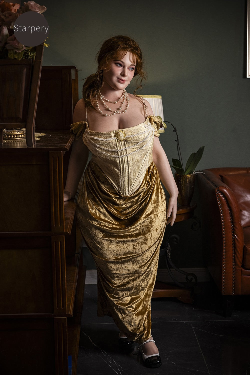 Bambola del sesso in avorio (Starpery Coppa H da 161 cm (TPE+silicone)