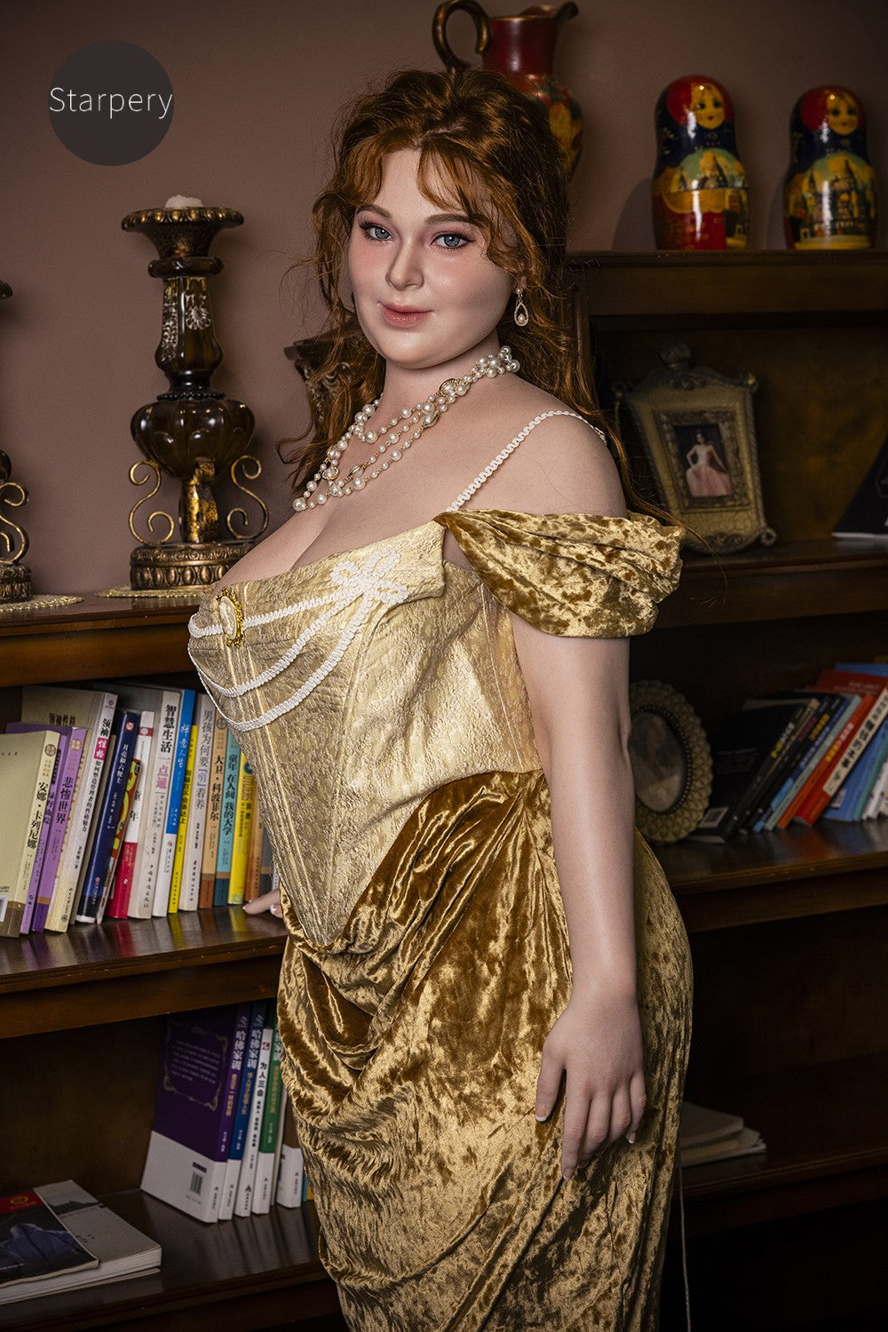 Bambola del sesso in avorio (Starpery Coppa H da 161 cm (TPE+silicone)