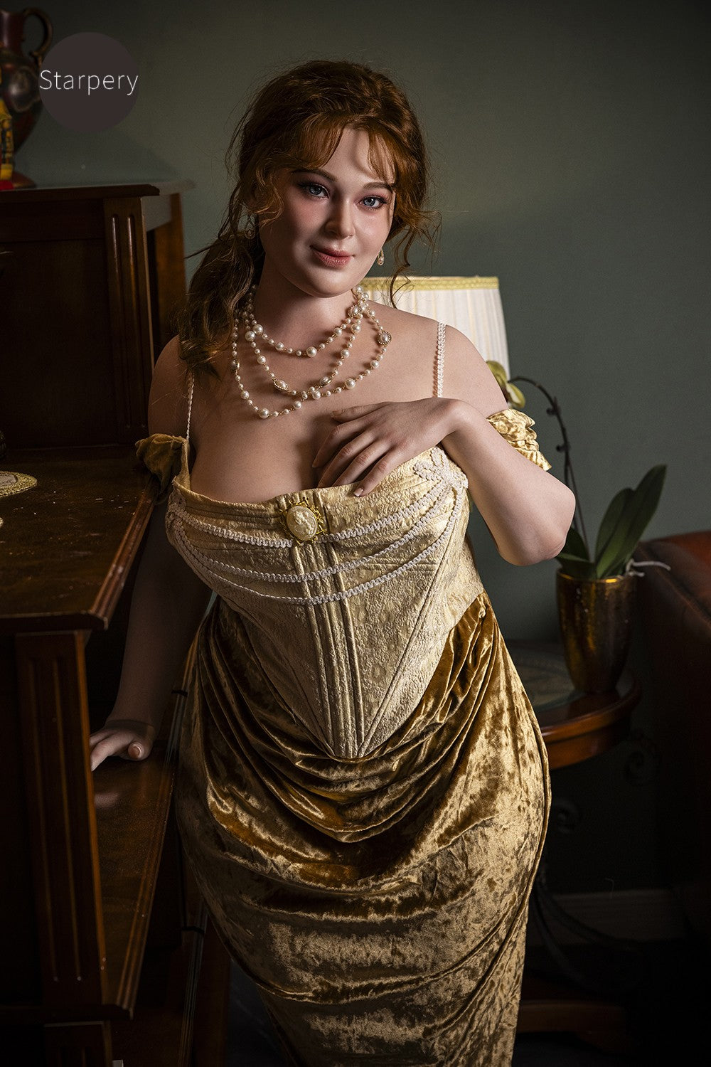 Bambola del sesso in avorio (Starpery Coppa H da 161 cm (TPE+silicone)