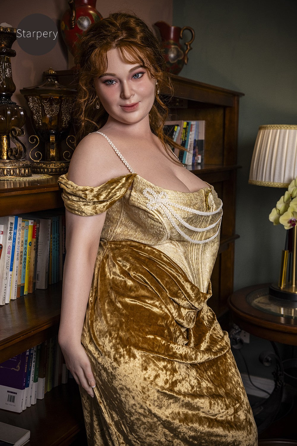 Bambola del sesso in avorio (Starpery Coppa H da 161 cm (TPE+silicone)