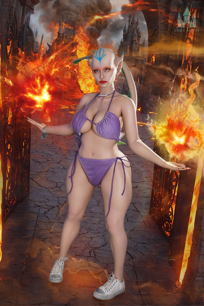 Pandore poupée sexuelle (Dolls Castle 153 cm (Coupe G #A135 Silicone)